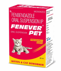 Sky EC FENEVER PET Oral Suspension | Fenbendazole Dewormer for Kittens, Puppies & Cats | Broad-Spectrum Worm Treatment | 30 ml